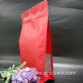 Flat Bottom Pouches With Clear Window